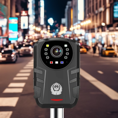 2.0 Inch IPS HD Screen Audio Recorder Mini Body Worn Camera Infrared Night Vision GPS Positioning SD Card Data 1 Year Warranty