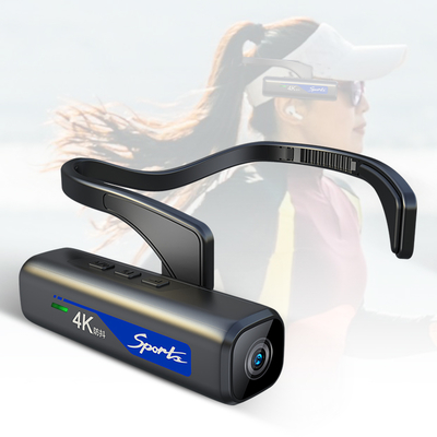 Wifi Headset 4K Camera Sport Action Camera Mini Wearable Camera Support Wifi Multi-Frame Video Recording