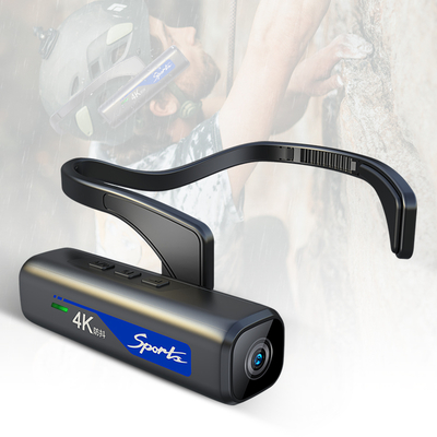 4K HD Wireless Head Mounted Sport Action Camera WIFI 120 Degrees Ultra-wide Angle Anti-Shake Technology H.264 Video Compression