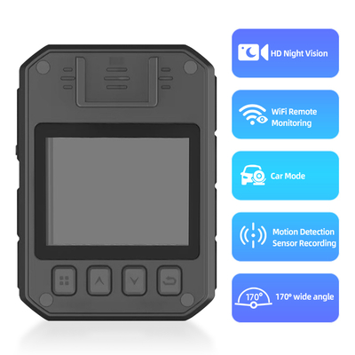 1080P Mini IP66 Waterproof HD Camera Super Infrared Night Vision 170 Degrees Distortionless Starlight H.264 CMOS for Outdoor