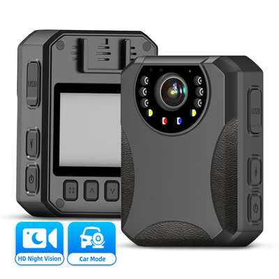 Adjustable White Balance Body Camera Wearable Micro Camera with MOV Format Support for Sports Coaching