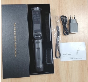 High Quality Handheld Professional Safety Detecting Alcohol Breathalyzer Rapid Alcohol Tester Continuous Pumping