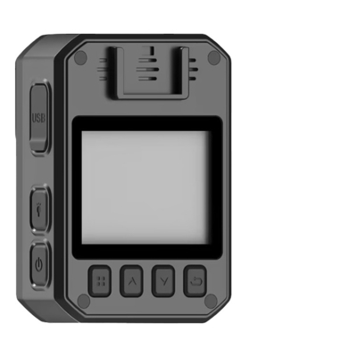High Capacity 4000mAh Battery Body Camera Multi-Resolution Photo Night Vision H.264 CMOS Mini Camera Back Clip WiFi Connectivity